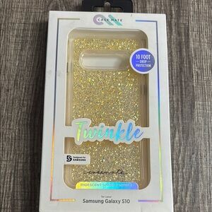Case-Mate Gold Glitter Case for Samsung Galaxy